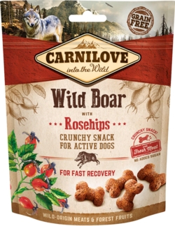 Carnilove Crunchy Snack Vildsvin & Hyben, 200 g