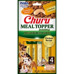 CHURU Dog Meal topper Chicken, 4 tuber