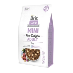 Brit Care Dog Mini - Freeze Dried Raw Delights Adult - Beef 2 kg