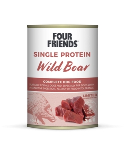 Four Friends Wild Boar Single Protein 400 g