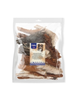 Frigera Natural Dog Chews Oksehovedhud m. hår, 250 g