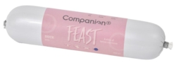 Companion+ FEAST foderpølse til hunde, AND 350 g
