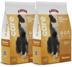 2 STK - 12 KG ARION CARE DIGESTION - BEMÆRK 2X12 KG