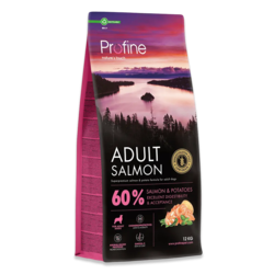 FRAGTSKADE - Profine Adult Salmon -12 kg - FRAGTSKADET SÆK, INDHOLD OK