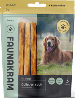 Faunakram valuepack collagen sticks with chicken, 500 g