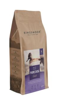 FRAGTSKADE - 2,5 kg Kingsmoor Pure  Duck Dog til SMÅ racer - FRAGTSKADET POSE, INDHOLD OK