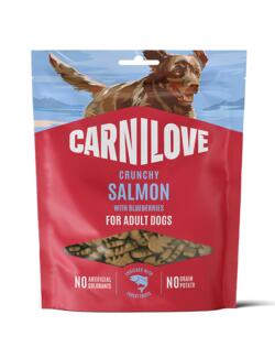 Carnilove Dog Crunchy Snack Salmon with Blueberries, 200 g