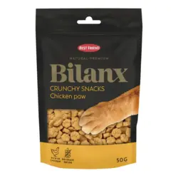 Best Friend Bilanx Crunchy snacks kyllingepote til katte, 50 g