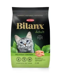 Best Friend Bilanx Adult kylling tørfoder til katte 2 kg.