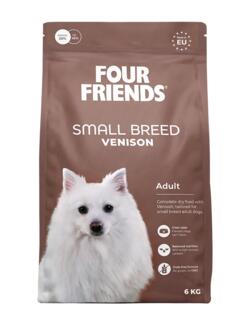 6 kg Four Friends Grain Free Small Breed Adult Venison