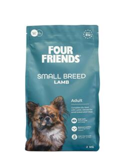 2 kg Four Friends Grain Free Small Breed Adult Lamb