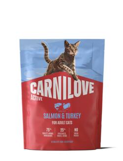 400 g Carnilove Active CAT Salmon & Turkey for Adult All Breeds