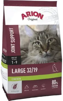 FRAGTSKADE - ARION ORIGINAL Cat Large Breed Joint Support 7,5 kg - FRAGTSKADET SÆK, INDHOLD OK