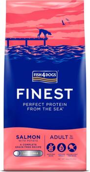 6 kg Fish4Dogs Finest Salmon Adult