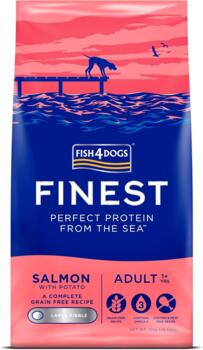12 kg Fish4Dogs Finest Salmon Adult