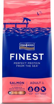 6 kg Fish4Dogs Finest Salmon Adult - Small Breed