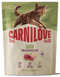 400 g Carnilove CAT True Fresh Duck for Sterilised Adult All Breeds