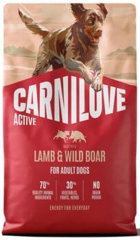4 kg Carnilove Active Lamb & Wild Boar for Adult All Breeds