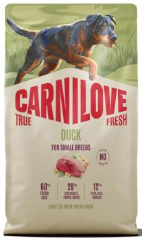 4 kg Carnilove True Fresh Duck for Adult Small Breeds