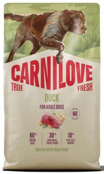 4 kg Carnilove True Fresh Duck for Adult All Breeds