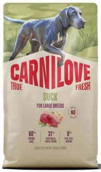 4 kg Carnilove True Fresh Duck for Adult Large Breeds