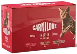 Carnilove Cat Pouch Jelly Multipack (12×85 g)