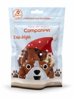 100 g Companion X-Mas Delights Julesnack mix til hund