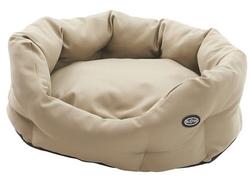 Buster Cocoon hundeseng - Chinchilla Beige