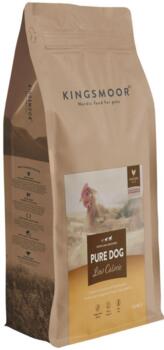 9,5 kg Kingsmoor Pure Chicken Low Calorie Large Dog - mellem og store racer