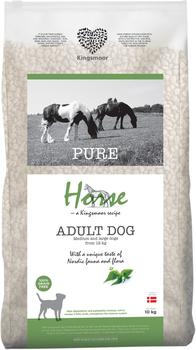 10 kg Kingsmoor Pure Horse Dog  - mellem og store racer - Fragtfri levering - Godbidder medfølger