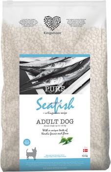 6,5 kg Kingsmoor Pure Seafish Dog Small - til små racer - Fragtfri levering - Godbidder medfølger