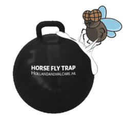 Horse Fly trap Ball Ø 45 cm - Hestebremse/fluefælde til påsmøring af lim