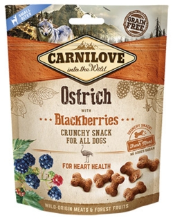 Carnilove Dog Crunchy Snack Ostrich - Struds, 200 g
