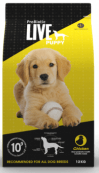 Probiotic Live Puppy Chicken 12 kg  - Kylling & Ris til hvalpe