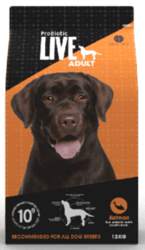 Probiotic Live Adult Salmon - Laks & ris - 12 kg - leveres i øjeblikket i hvid sæk m/etiket