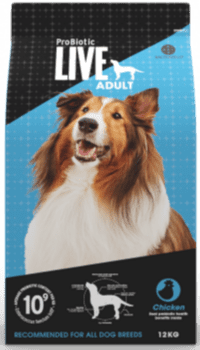 Probiotic Live Adult Chicken - Kylling & ris - 12 kg