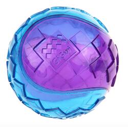 GiGwi Ball med piv - Ø 7 cm - kan flyde