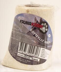 Faunakram, 1 stk. oksekødben med fyld