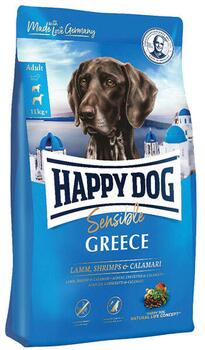 HAPPY DOG Sensible Greece - LAM/FISK/REJER - Glutenfri 11 kg
