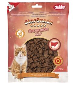 Star CAT Snack Croquette Beef gluten free bag, 125 g