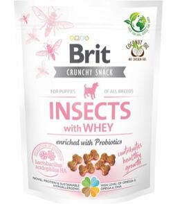 Brit Care Dog Crunchy Cracker. Puppy Insects, 200 g - KORNFRI