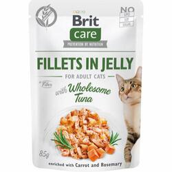Brit Care Cat Fillets In Jelly With Tuna, 85 g