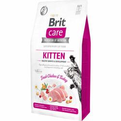 Brit Care Cat Grain-Free Kitten Healthy Growth and Development, 7 kg - incl. gratis levering + vådfoder