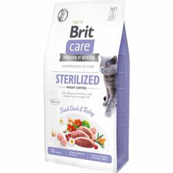 Brit Care Cat Grain-Free Sterilized and Weight Control, 7 kg -  - incl. gratis levering og gratis vådfoder