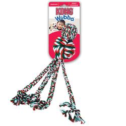 Kong Holiday Wubba Weaver w/rope, 25 cm