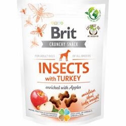 Brit Care Crunchy Cracker Insects m/Turkey - Kornfri, 200 g