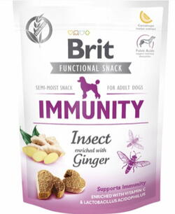 Brit Care Functional Snack Immunity Insect - Semi Bløde, 150 g
