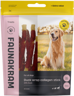 Faunakram duck wrap collagen stick, 300 g