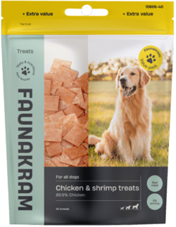 Faunakram 300 gram Value-pack Chicken with shrimps