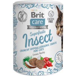 Care Cat Snack Superfruits Insect, 100 g